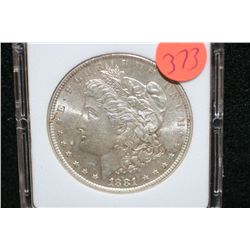 1881-S Silver Morgan $1, MCPCG Graded MS62