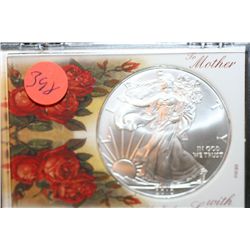 2010 Silver Eagle $1, "To Mother With Love"