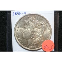 1890-O Silver Morgan $1