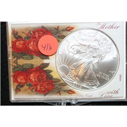2010 Silver Eagle $1, "To Mother With Love"