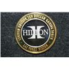 Image 2 : Las Vegas Hilton, Limited Edition Two-Tone $10 Gaming Token, .999 Fine