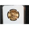 Image 2 : 1926 Indian Chief $10 Gold Coin, NGC Graded MS60  **CeCe's Premium Special 10% Buyer's Premium-This 