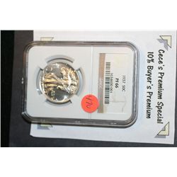1937 Walking Liberty Half Dollar, NGC Graded PF66  **CeCe's Premium Special 10% Buyer's Premium-This