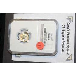 1944-D Mercury Dime,  NGC Graded MS67 FB  **CeCe's Premium Special 10% Buyer's Premium-This Lot Only