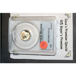 1944-D Mercury Dime,  NGC Graded MS67 FB  **CeCe's Premium Special 10% Buyer's Premium-This Lot Only