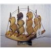 Image 1 : Hand carved sailing ship by Inuit
