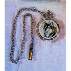 Wolf pocket watch - Avon