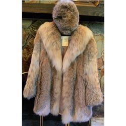 Burchay's Fur coat with hat