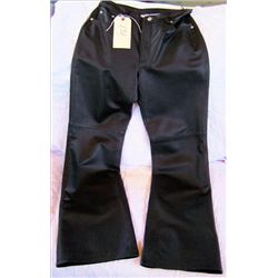 Pair leather Motor Cycle ladies pants