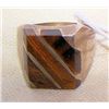 Image 1 : Man's ring, Inlaid Tiger Eye