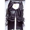 Image 1 : Unik Motor Cycle  Leather chaps, size "M"