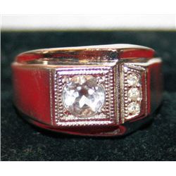 Ring 14Kt White gold w/Diamond