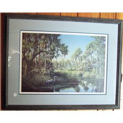 Framed Picture "Sunshine and Shadow"
