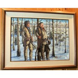 Framed Picture with Florida Govern Childs