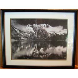 Framed Picture View of Mountains