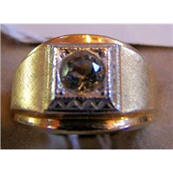 Ring 14Kt Yellow Gold w/Diamond