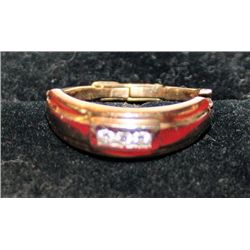 Ring 2 faceted adjustable diamond