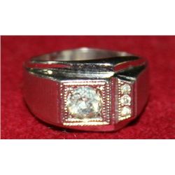 Ring 14Kt White gold w/Diamond