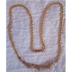 Necklace 14Kt Yellow Gold 19 1/2"