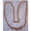 Image 1 : Necklace 14Kt Yellow Gold 19 1/2"