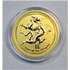 Image 2 : 2012 AUSTRALIA GOLD DRAGON 1/10 oz.