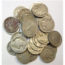 Roll(40)  1917S Buffalo nickels  RARE ITEM