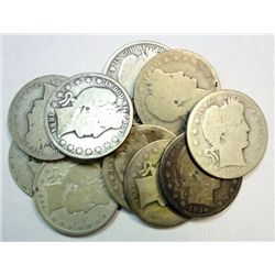 10  1894  Barber half $      AG