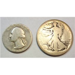 1932S  Washington quarter good