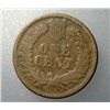 Image 2 : 1877 Indian penny  AG with old Silvertown photoguarantee