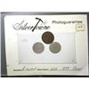 Image 3 : 1877 Indian penny  AG with old Silvertown photoguarantee