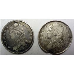 1831 Bust quarter  F/VF