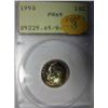 Image 1 : 9 Roosevelt dimes;PCGS65 46D-48-50-50D-52S-NGC PR68 78S