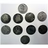 Image 1 : 10 damaged, scratched, or no date Bust half $'s