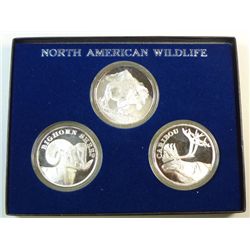 North American Wildlife silver collection