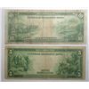 Image 2 : 1914 $5 and $10 FR note  Fine