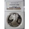 Image 1 : 1992S Silver Eagle NGC PF69 ULTRA CAMEO