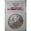 Image 1 : 2006 Silver Eagle First strike NGC69