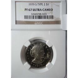 1979S T2 SBA $  NGC PF67 ULTRA CAMEO