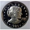 Image 2 : 1981S SBA $  T2  NGC PR69 ULTRA CAMEO