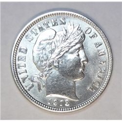 1913 BARBER DIME MS-64