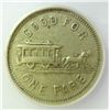 Image 2 : MINNEAPOLIS STREET TOKEN COPPER NICKEL SEGS XF-40