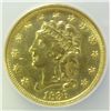Image 2 : 1836 SCRIPT 8 $2.50 GOLD NCS AU DETAILS CLEANED