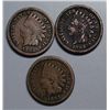 Image 1 : 1864 - CN INDIAN CENT LOT G-VG