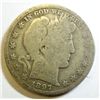 Image 1 : 1897-O BARBER HALF NICE GOOD, RARE!