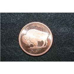 2011 Buffalo Copper Round, .999 Fine 1 Oz.