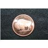 Image 1 : 2011 Buffalo Copper Round, .999 Fine 1 Oz.