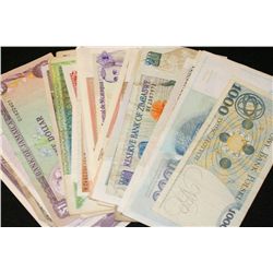 Foreign Bank Notes, various dates, conditions & denominations, lot of 25