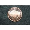 Image 1 : 2011 Buffalo Copper Round, .999 Fine 1 Oz.