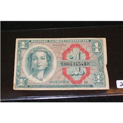 $1 Military Payment Certificate
