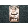 Image 1 : 2012 Copper Ingot, .999 Fine 1 Oz.